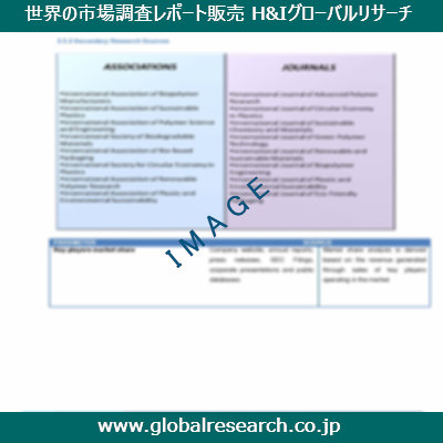市場調査レポートのイメージ