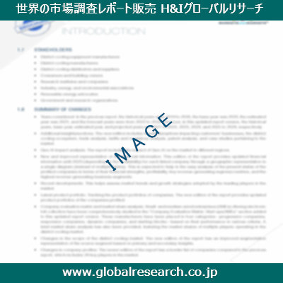 市場調査レポートのイメージ