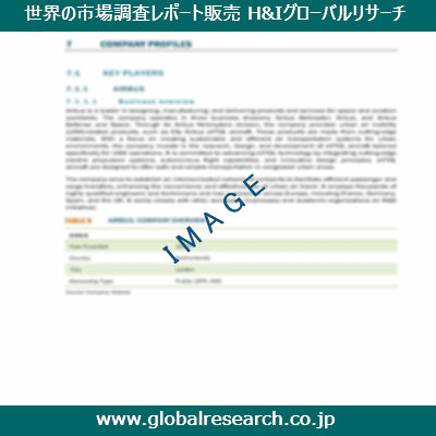 市場調査レポートのイメージ