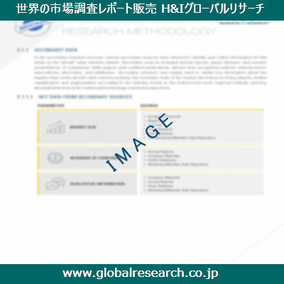 市場調査レポートのイメージ