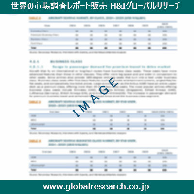 市場調査レポートのイメージ