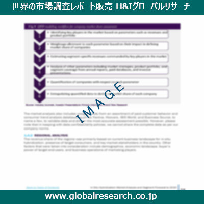 市場調査レポートのイメージ