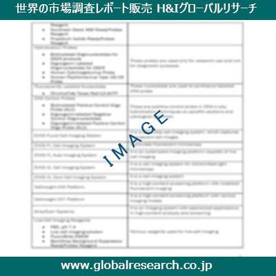 市場調査レポートのイメージ