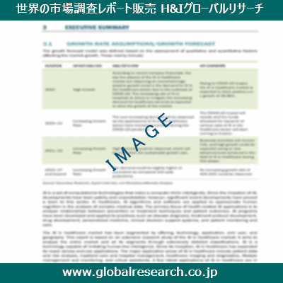 市場調査レポートのイメージ