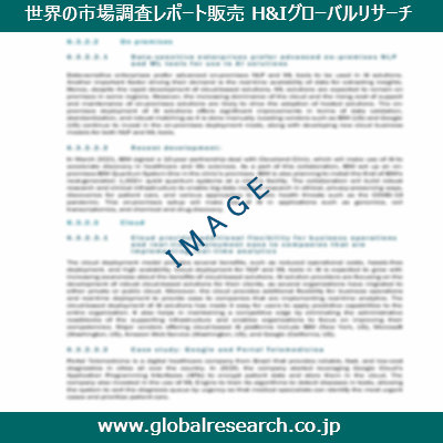 市場調査レポートのイメージ
