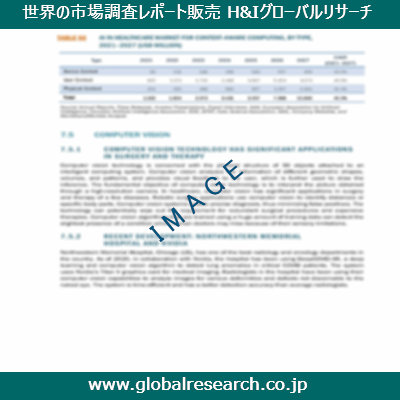 市場調査レポートのイメージ