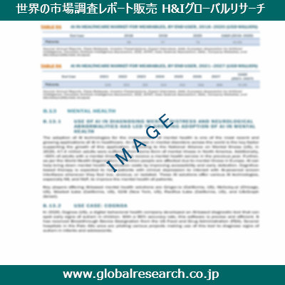 市場調査レポートのイメージ