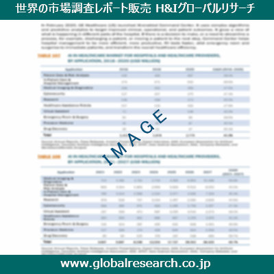市場調査レポートのイメージ