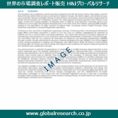市場調査レポートのイメージ