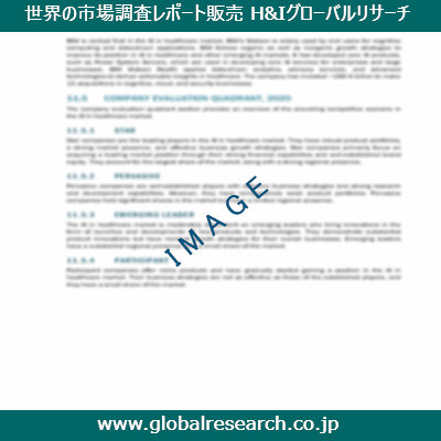 市場調査レポートのイメージ