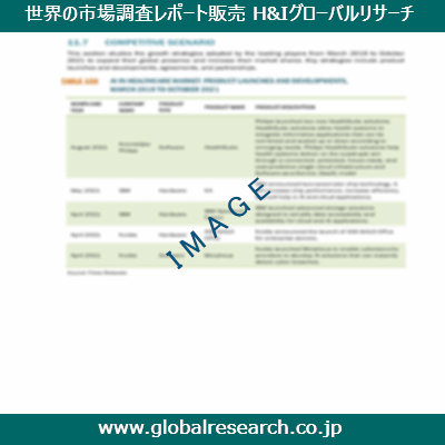 市場調査レポートのイメージ