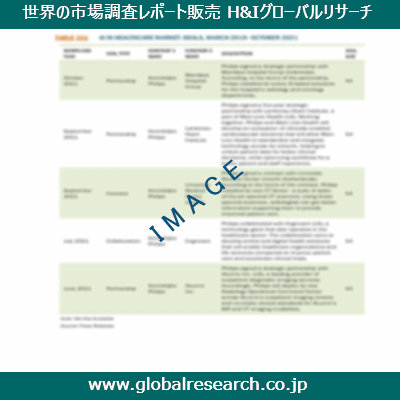 市場調査レポートのイメージ