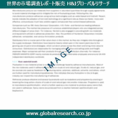 市場調査レポートのイメージ
