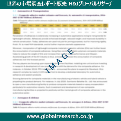 市場調査レポートのイメージ