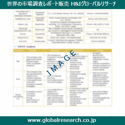 市場調査レポートのイメージ