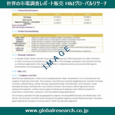 市場調査レポートのイメージ
