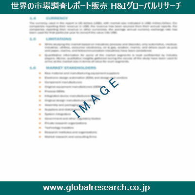 市場調査レポートのイメージ
