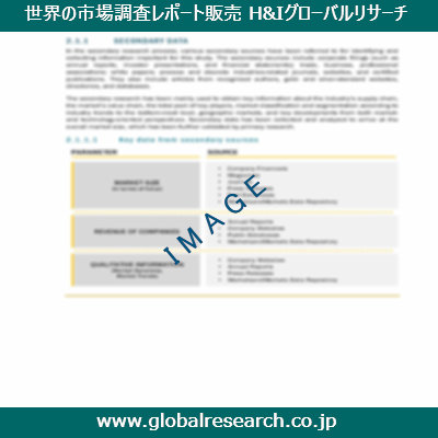 市場調査レポートのイメージ
