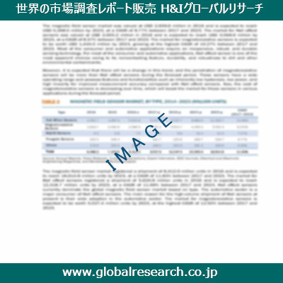 市場調査レポートのイメージ