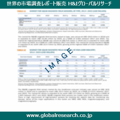 市場調査レポートのイメージ