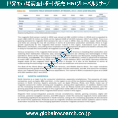 市場調査レポートのイメージ