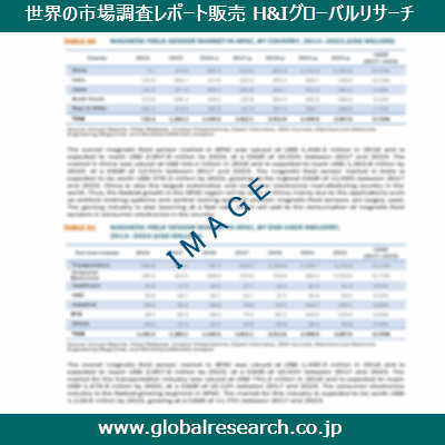 市場調査レポートのイメージ