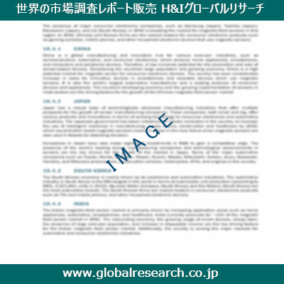 市場調査レポートのイメージ