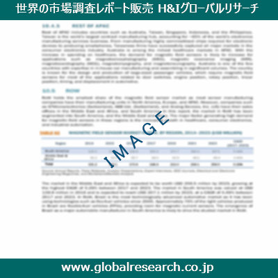 市場調査レポートのイメージ