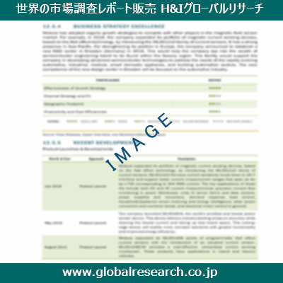 市場調査レポートのイメージ