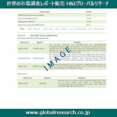 市場調査レポートのイメージ