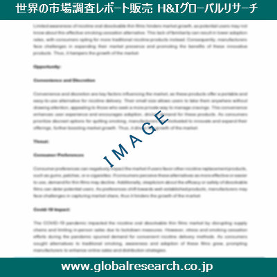 市場調査レポートのイメージ
