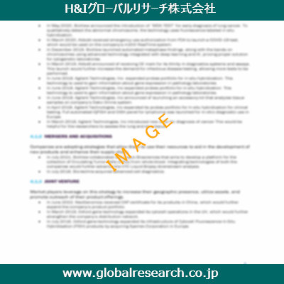 市場調査レポートのイメージ