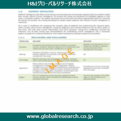 市場調査レポートのイメージ