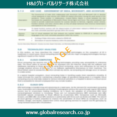 市場調査レポートのイメージ