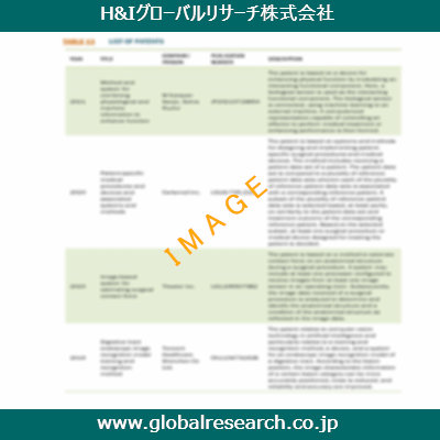 市場調査レポートのイメージ