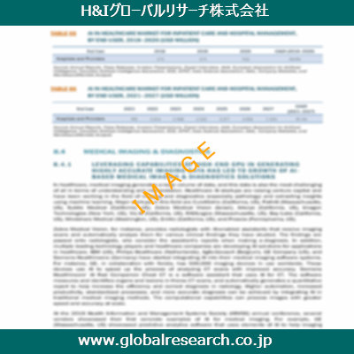 市場調査レポートのイメージ