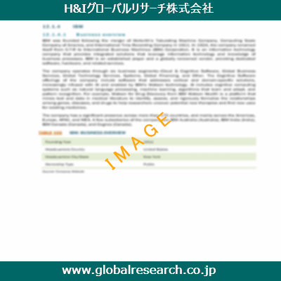 市場調査レポートのイメージ