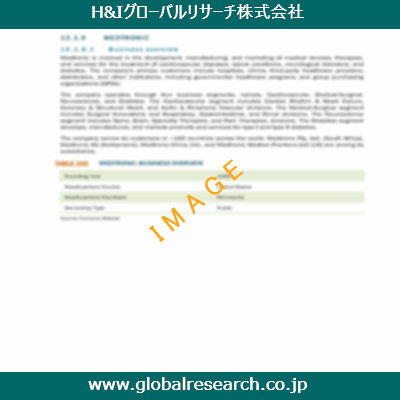 市場調査レポートのイメージ