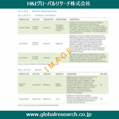 市場調査レポートのイメージ