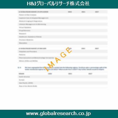 市場調査レポートのイメージ