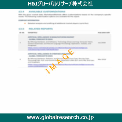 市場調査レポートのイメージ