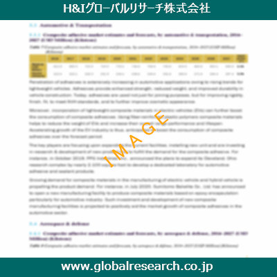 市場調査レポートのイメージ