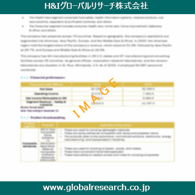 市場調査レポートのイメージ