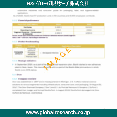 市場調査レポートのイメージ