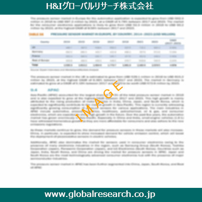 市場調査レポートのイメージ