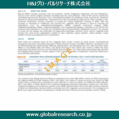 市場調査レポートのイメージ