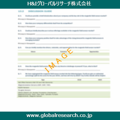 市場調査レポートのイメージ