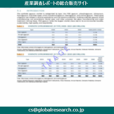 市場調査資料のイメージ