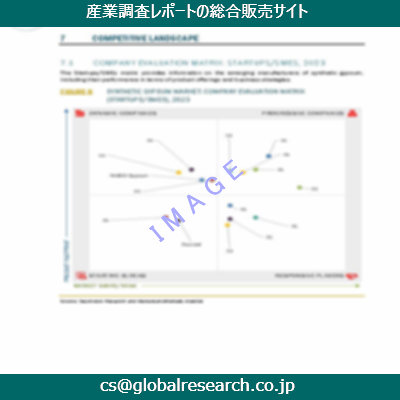 市場調査資料のイメージ