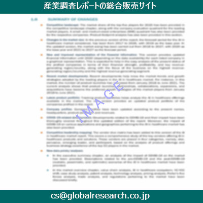 市場調査資料のイメージ
